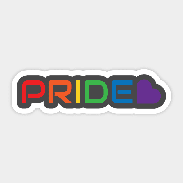 Gay Pride Sticker by CANVAZSHOP